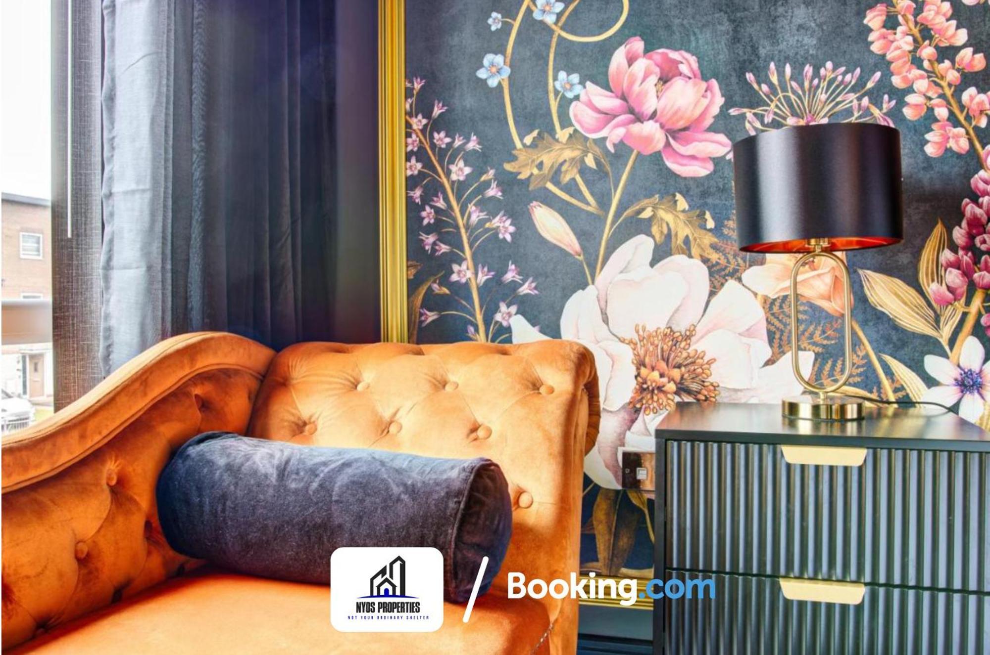 3 Bedroom Home By Nyos Properties Short Lets & Serviced Accommodation Manchester With Garden Zewnętrze zdjęcie